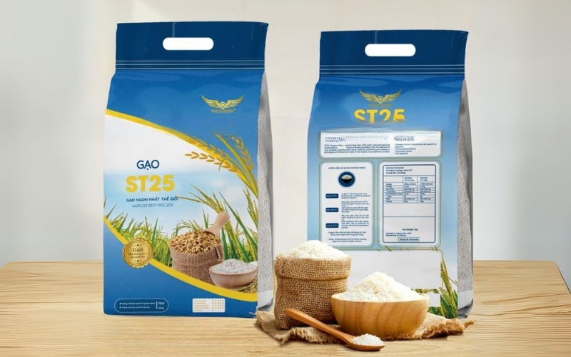 Mẫu in bao bì gạo 5kg - 10kg phổ biến cho hộ kinh doanh nhỏ Mẫu in bao bì gạo 5kg - 10kg phổ biến cho hộ kinh doanh nhỏ