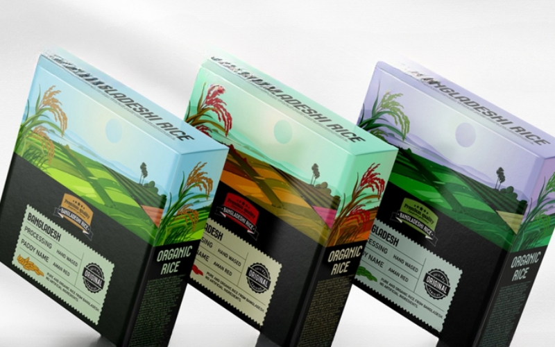 Mẫu hộp đựng gạo thiết kế sang trọng - cao cấp Mẫu hộp đựng gạo thiết kế sang trọng - cao cấp