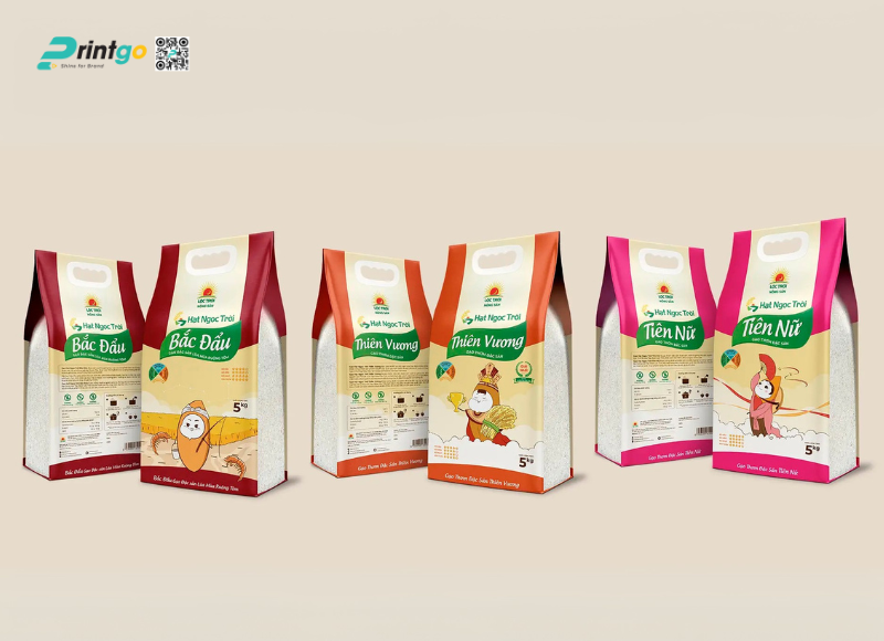 Tổng hợp các mẫu thiết kế bao bì gạo đẹp, sáng tạo nhất năm 2025 Tổng hợp các mẫu thiết kế bao bì gạo đẹp, sáng tạo nhất năm 2025