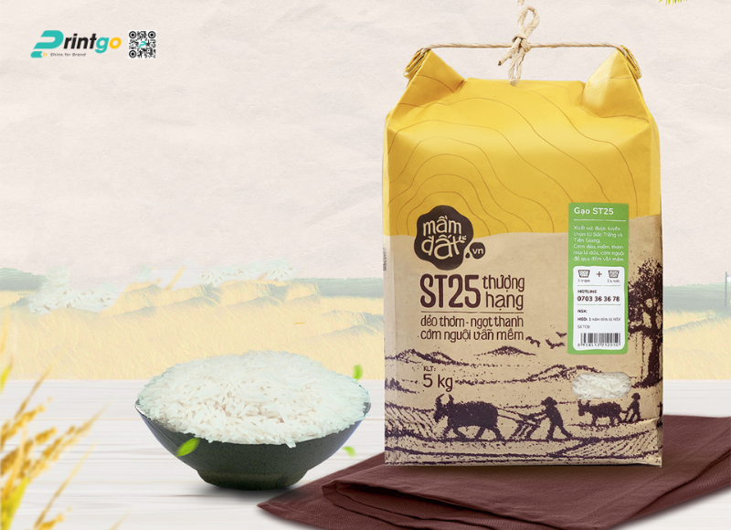 Tiêu chuẩn thiết kế bao bì gạo tiêu thụ trong nước Tiêu chuẩn thiết kế bao bì gạo tiêu thụ trong nước