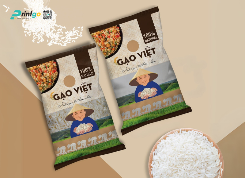 Tổng hợp các mẫu thiết kế bao bì gạo đẹp, sáng tạo nhất năm 2025 Tổng hợp các mẫu thiết kế bao bì gạo đẹp, sáng tạo nhất năm 2025