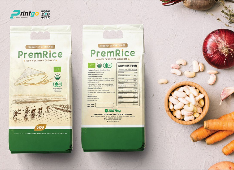 Tổng hợp các mẫu thiết kế bao bì gạo đẹp, sáng tạo nhất năm 2025 Tổng hợp các mẫu thiết kế bao bì gạo đẹp, sáng tạo nhất năm 2025