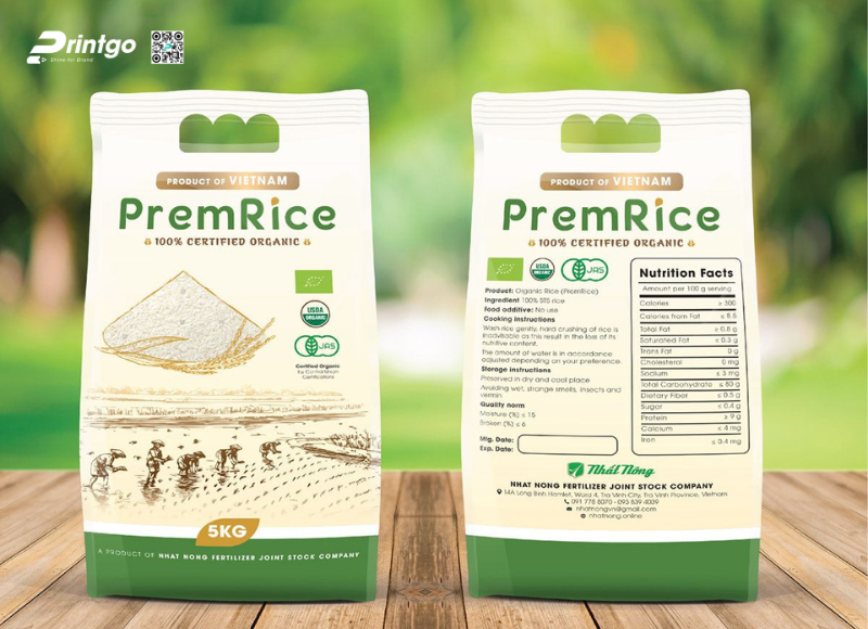 Tổng hợp các mẫu thiết kế bao bì gạo đẹp, sáng tạo nhất năm 2025 Tổng hợp các mẫu thiết kế bao bì gạo đẹp, sáng tạo nhất năm 2025
