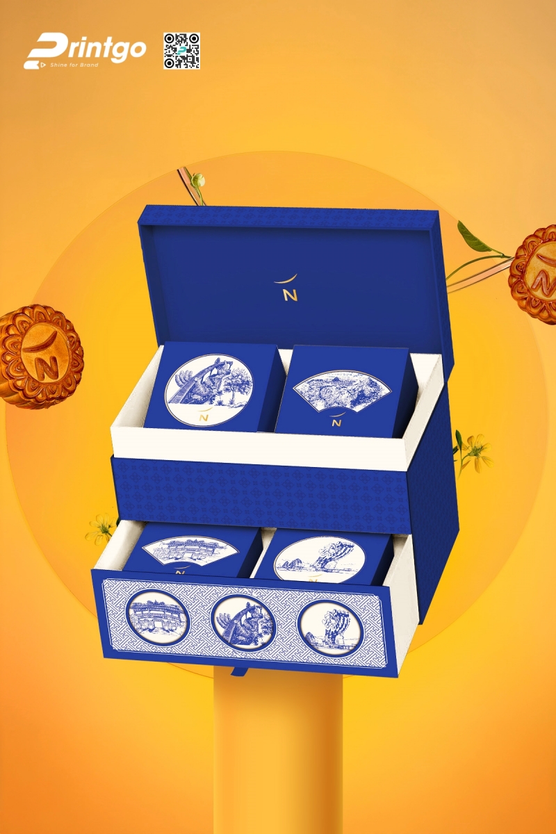 Hộp quà tặng doanh nghiệp - Bánh trung thu khách sạn Novotel Hộp quà tặng doanh nghiệp - Bánh trung thu khách sạn Novotel