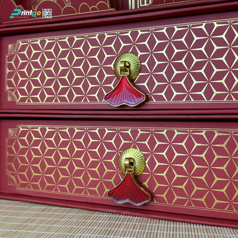 Núm kim loại độc đáo - góp phần mang đến sự chỉn chu cho hộp quà tết Núm kim loại độc đáo - góp phần mang đến sự chỉn chu cho hộp quà tết