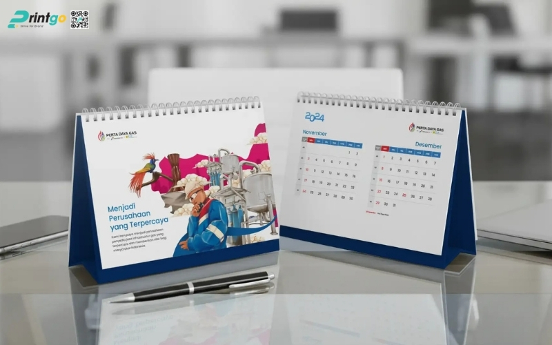 Mẫu lịch để bàn độc quyền kiểu dáng chữ A Mẫu lịch để bàn độc quyền kiểu dáng chữ A