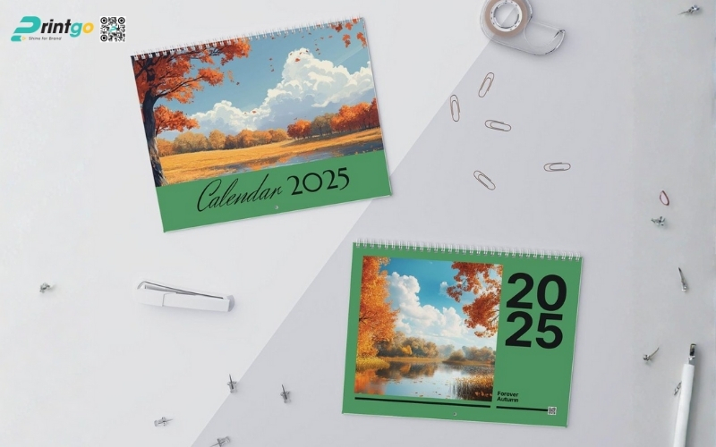 Mẫu lịch tết phong cảnh dạng lịch treo tường độc quyền Mẫu lịch tết phong cảnh dạng lịch treo tường độc quyền