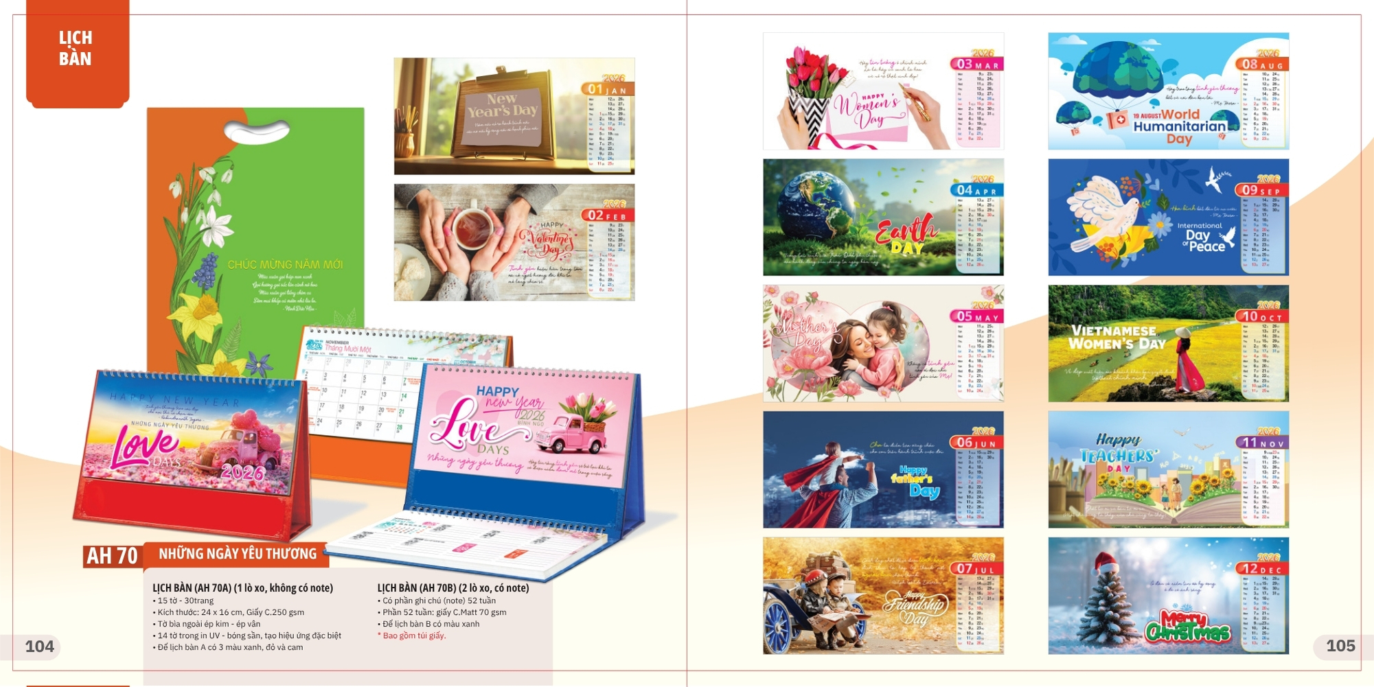 Khám phá 1001 mẫu lịch để bàn chữ M độc quyền của các NCC 2026 Khám phá 1001 mẫu lịch để bàn chữ M độc quyền của các NCC 2026