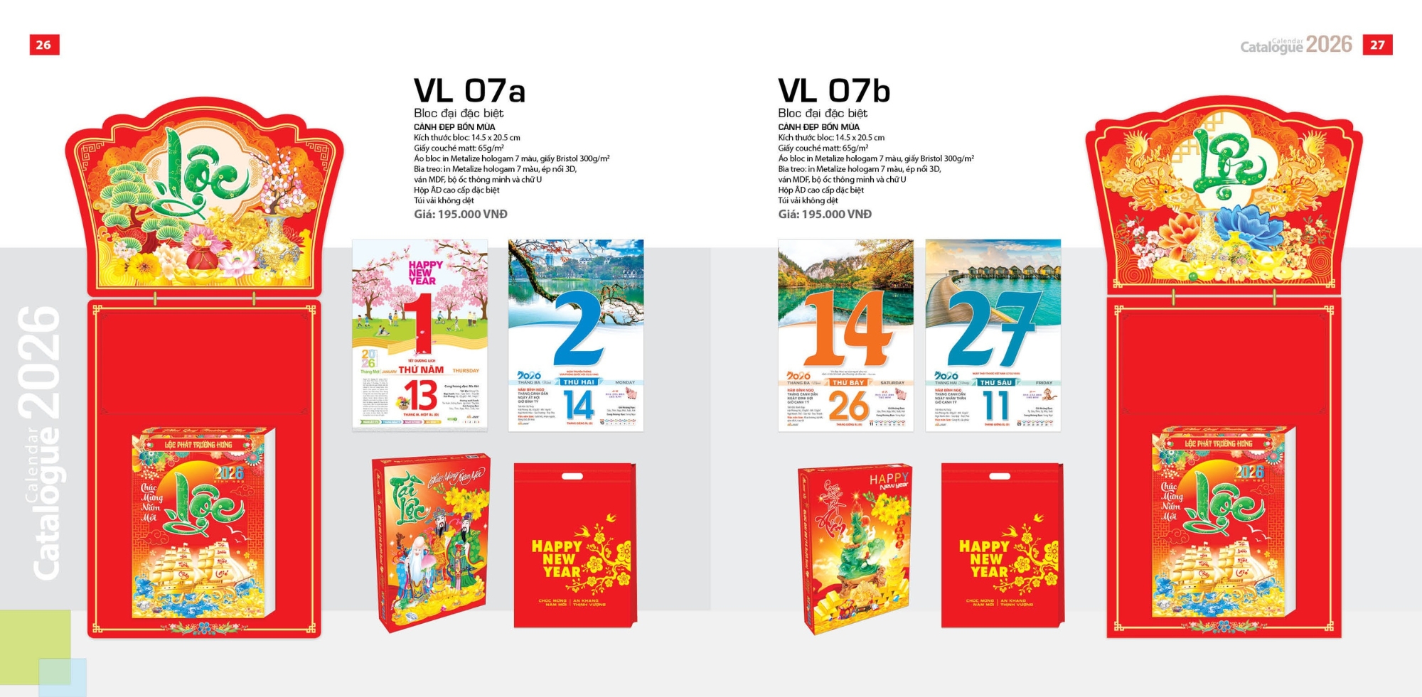 Mẫu lịch bloc độc quyền đại đặc biệt Mẫu lịch bloc độc quyền đại đặc biệt