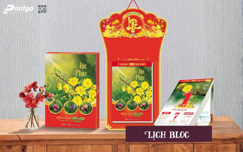 Chất liệu giấy in lịch bloc độc quyền Chất liệu giấy in lịch bloc độc quyền