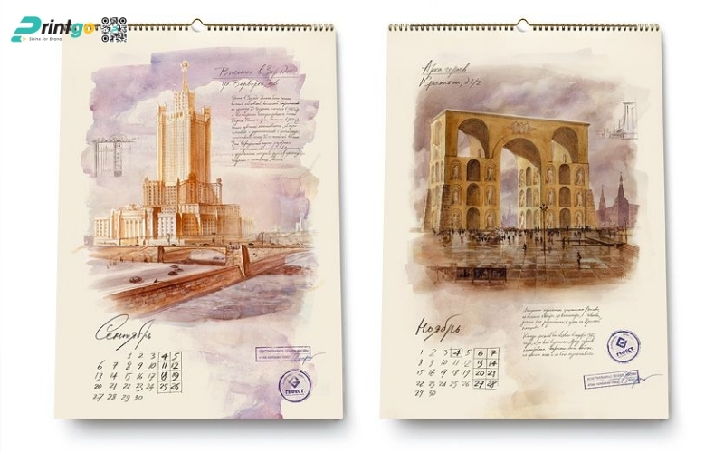 Mẫu lịch tết phong cảnh dạng lịch treo tường độc quyền Mẫu lịch tết phong cảnh dạng lịch treo tường độc quyền