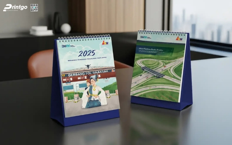 Mẫu lịch để bàn độc quyền kiểu dáng chữ A Mẫu lịch để bàn độc quyền kiểu dáng chữ A