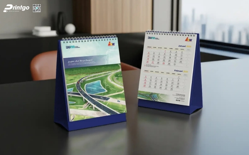 Mẫu lịch để bàn độc quyền kiểu dáng chữ A Mẫu lịch để bàn độc quyền kiểu dáng chữ A