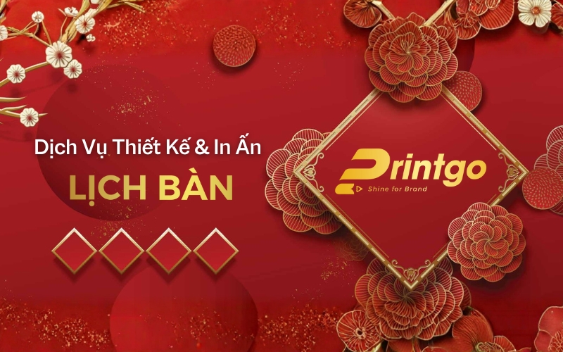 Dịch vụ thiết kế & in lịch để bàn chữ M độc quyền tại Printgo Dịch vụ thiết kế & in lịch để bàn chữ M độc quyền tại Printgo