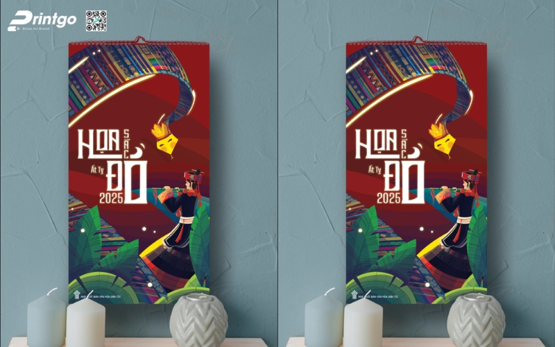 Kỹ thuật gia công và in lịch treo tường thông dụng Kỹ thuật gia công và in lịch treo tường thông dụng