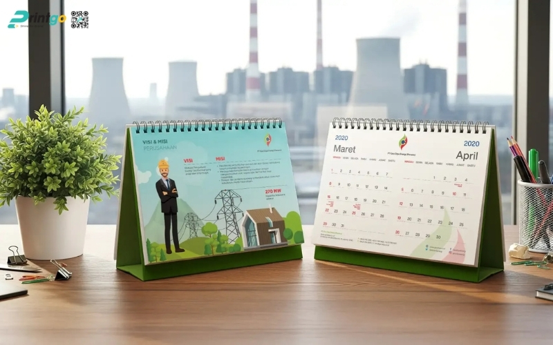 Mẫu lịch để bàn độc quyền kiểu dáng chữ A Mẫu lịch để bàn độc quyền kiểu dáng chữ A