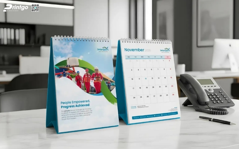 Mẫu lịch để bàn độc quyền kiểu dáng chữ A mới nhất 2026 Mẫu lịch để bàn độc quyền kiểu dáng chữ A mới nhất 2026