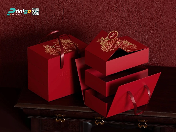 Dự án thiết kế và in hộp đựng quà tết Viettel Dự án thiết kế và in hộp đựng quà tết Viettel