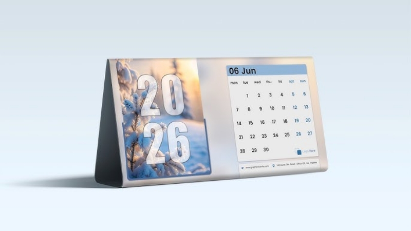 Xu hướng thiết kế & in lịch để bàn theo yêu cầu năm 2026 Xu hướng thiết kế & in lịch để bàn theo yêu cầu năm 2026