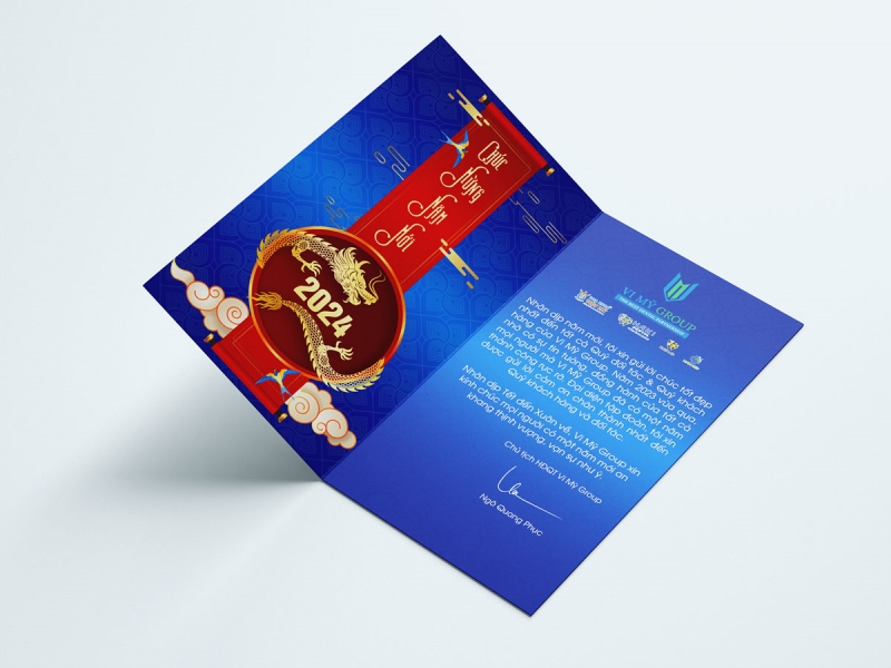 Thiệp chúc Tết công ty cao cấp Thiệp chúc Tết công ty cao cấp
