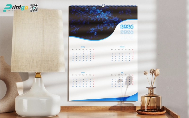 Kích thước in lịch treo tường phổ biến hiện nay Kích thước in lịch treo tường phổ biến hiện nay