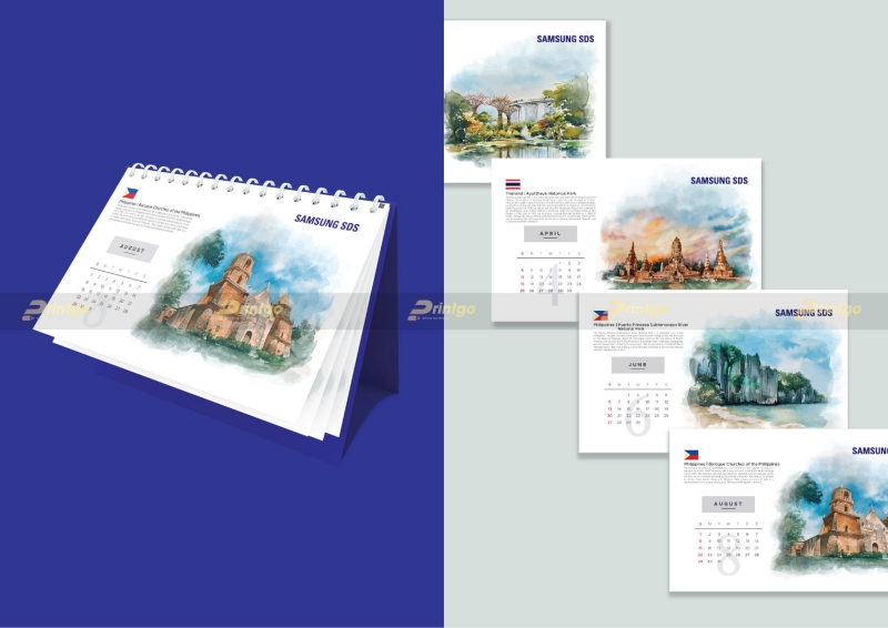 Lịch để bàn Samsung Lịch để bàn Samsung