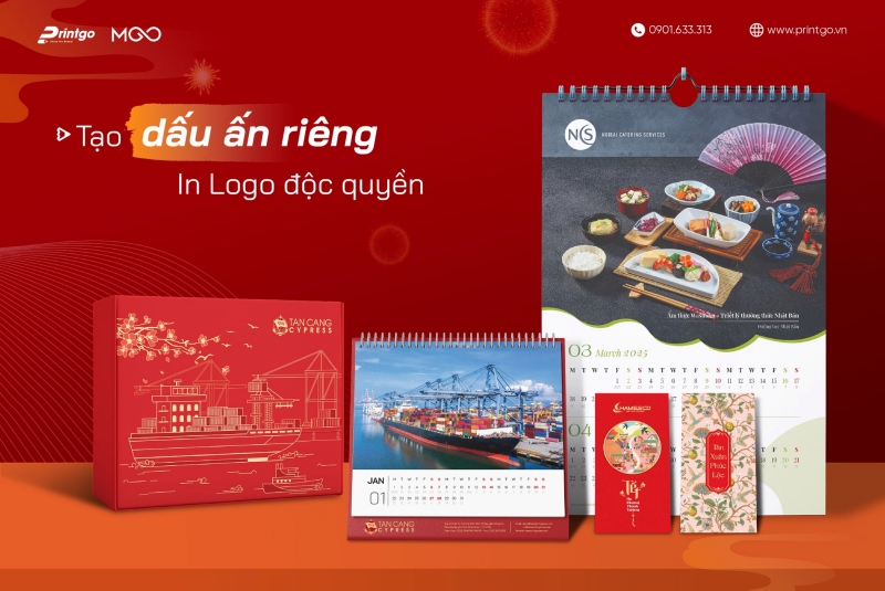 Lịch để bàn Tân Cảng Cypress Lịch để bàn Tân Cảng Cypress