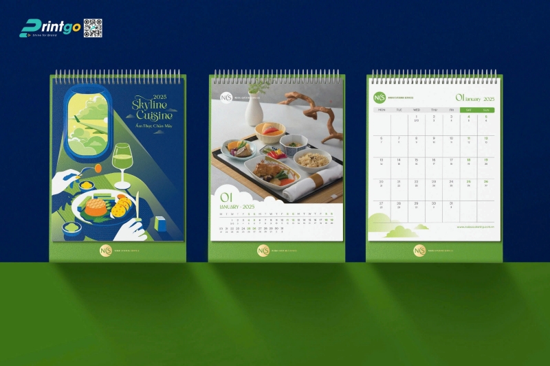 Lịch để bàn NCS 2025 Lịch để bàn NCS 2025