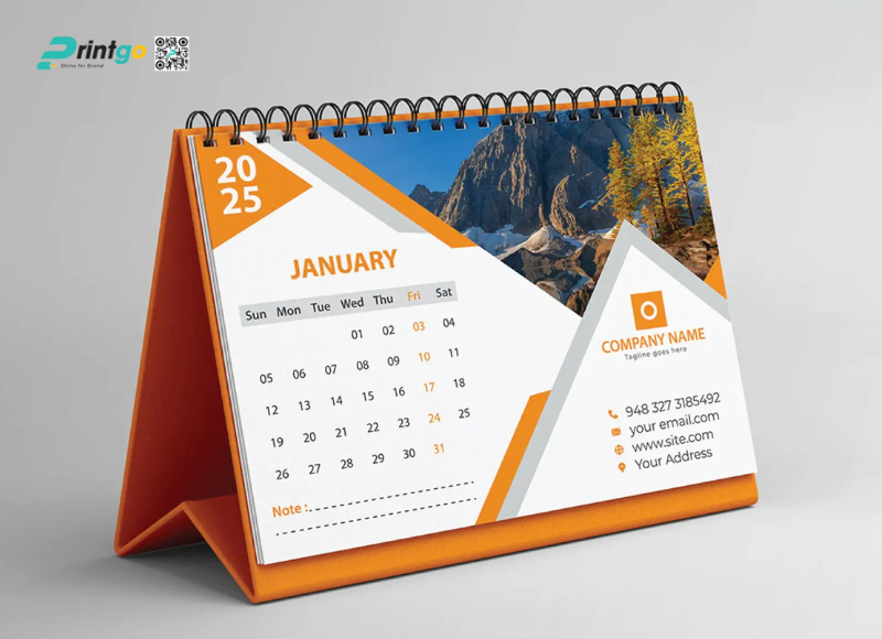 Kích thước trong thiết kế lịch để bàn yêu cầu Kích thước trong thiết kế lịch để bàn yêu cầu