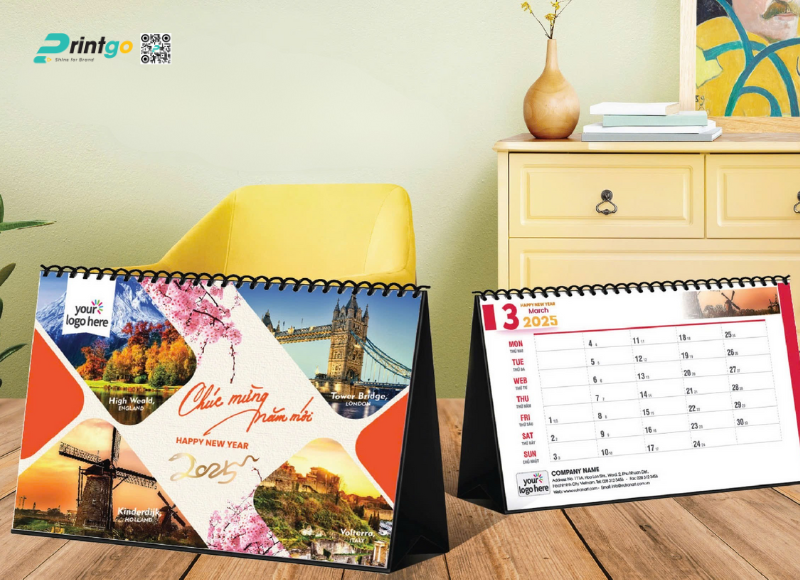 Một số chủ đề lịch để bàn độc quyền doanh nghiệp có thể khai thác Một số chủ đề lịch để bàn độc quyền doanh nghiệp có thể khai thác