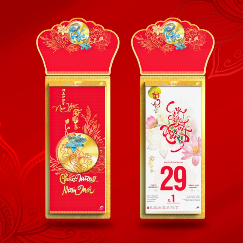 Lợi ích khi sử dụng lịch Sen Việt làm quà tặng Tết Lợi ích khi sử dụng lịch Sen Việt làm quà tặng Tết