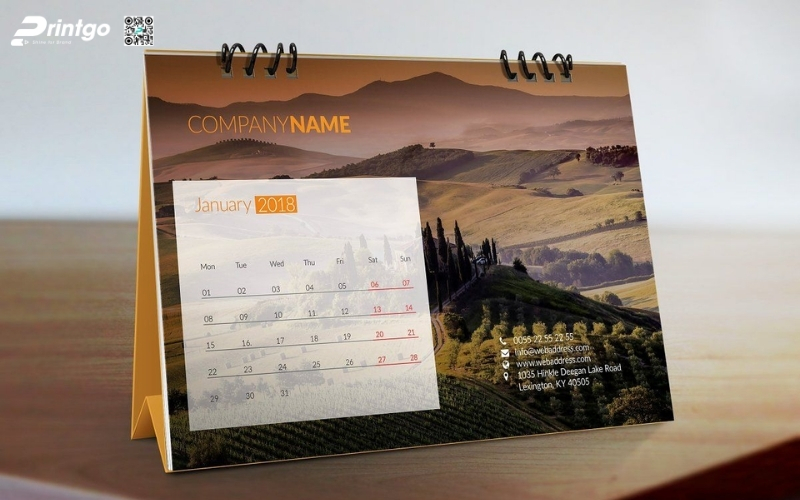 Mẫu lịch tết phong cảnh dạng lịch để bàn độc quyền Mẫu lịch tết phong cảnh dạng lịch để bàn độc quyền