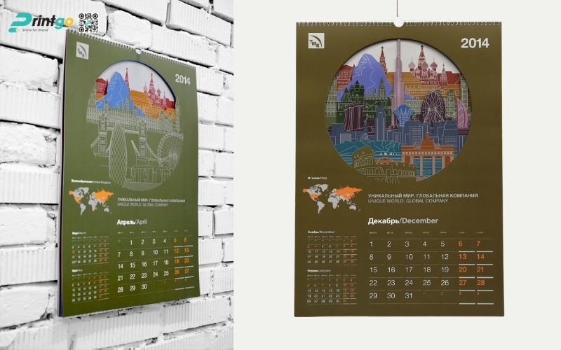 Mẫu lịch tết phong cảnh dạng lịch treo tường độc quyền Mẫu lịch tết phong cảnh dạng lịch treo tường độc quyền