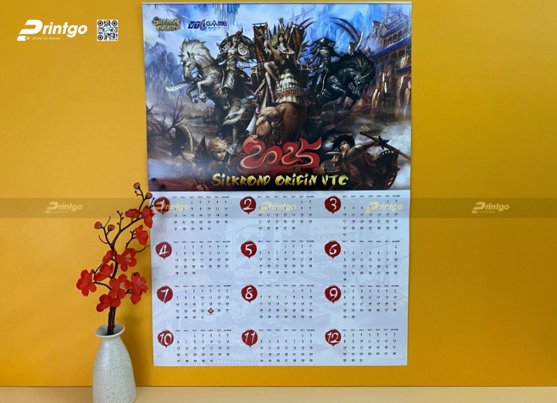 Dự án & mẫu lịch treo tường độc quyền tiêu biểu do Printgo thực hiện Dự án & mẫu lịch treo tường độc quyền tiêu biểu do Printgo thực hiện
