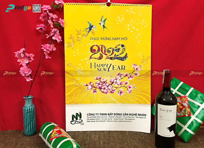 Dự án & mẫu lịch treo tường độc quyền tiêu biểu do Printgo thực hiện Dự án & mẫu lịch treo tường độc quyền tiêu biểu do Printgo thực hiện