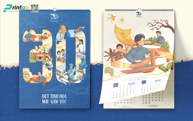 Các loại lịch treo tường phổ biến dành cho doanh nghiệp Các loại lịch treo tường phổ biến dành cho doanh nghiệp