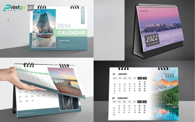 Mẫu lịch tết phong cảnh dạng lịch để bàn độc quyền Mẫu lịch tết phong cảnh dạng lịch để bàn độc quyền