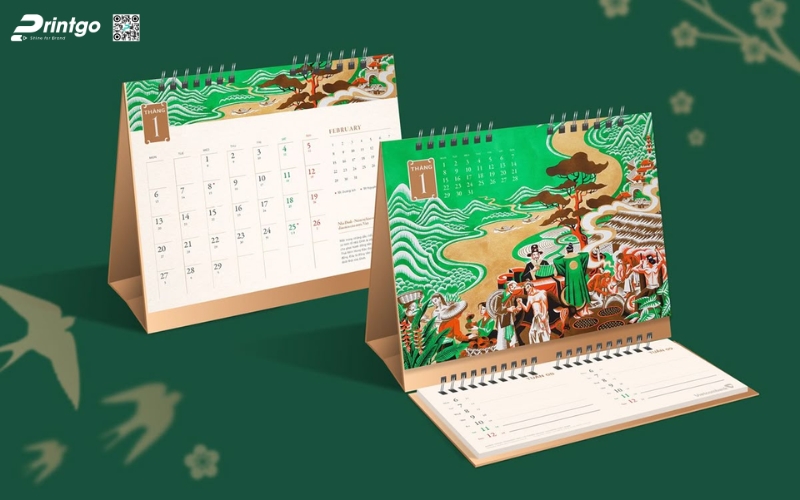 Một số lưu ý trong thiết kế & in lịch để bàn chữ M Một số lưu ý trong thiết kế & in lịch để bàn chữ M