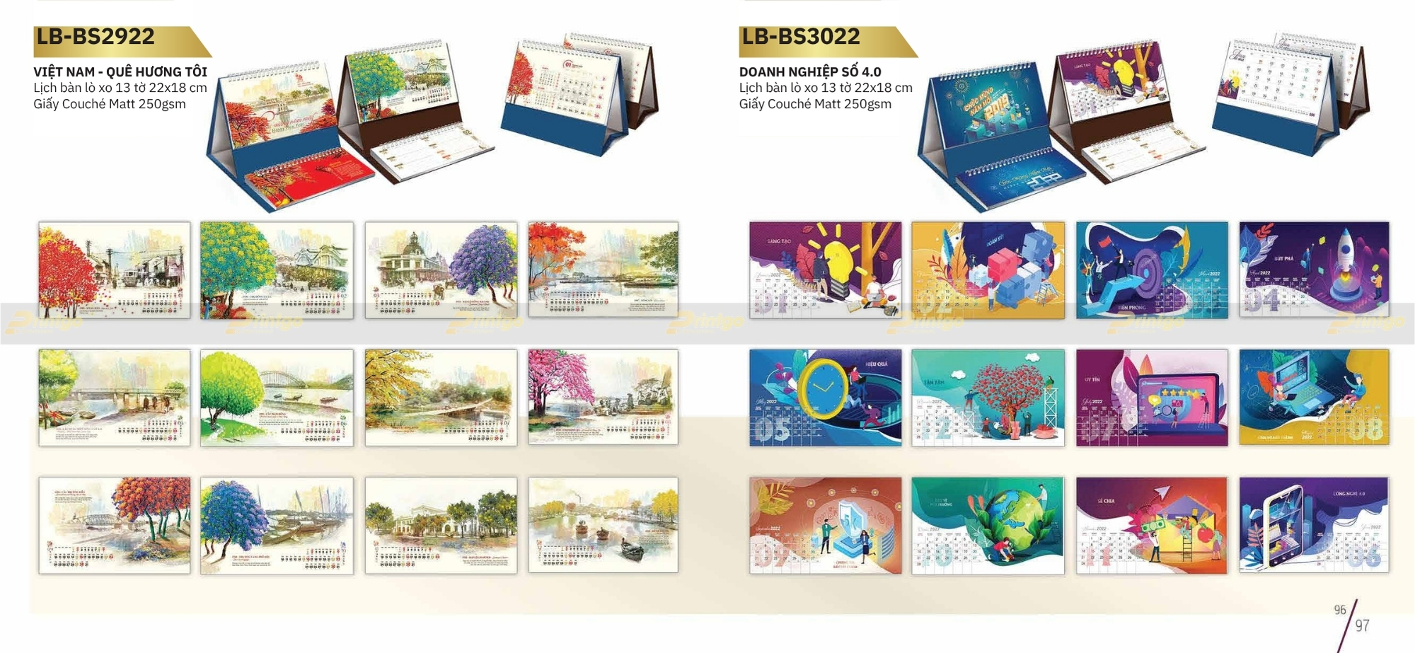 Một số mẫu thiết kế lịch để bàn chữ M độc quyền của Printgo thực hiện Một số mẫu thiết kế lịch để bàn chữ M độc quyền của Printgo thực hiện