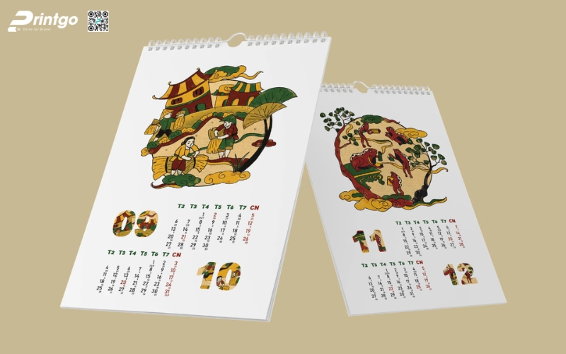 Lịch lò xo 5 tờ là gì? Ấn phẩm thương hiệu không thể thiếu dịp tết 2026 Lịch lò xo 5 tờ là gì? Ấn phẩm thương hiệu không thể thiếu dịp tết 2026