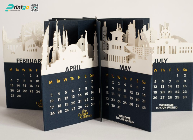 Mẫu lịch tết đặc biệt dạng 3D Mẫu lịch tết đặc biệt dạng 3D