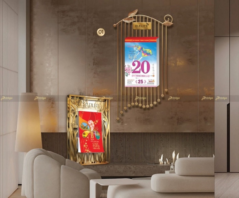 Mẫu lịch tết đặc biệt dạng lịch bloc khung hợp kim Mẫu lịch tết đặc biệt dạng lịch bloc khung hợp kim