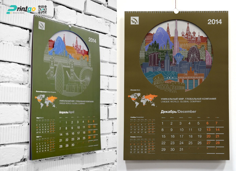 Mẫu lịch tết đặc biệt dạng lịch treo tường Mẫu lịch tết đặc biệt dạng lịch treo tường