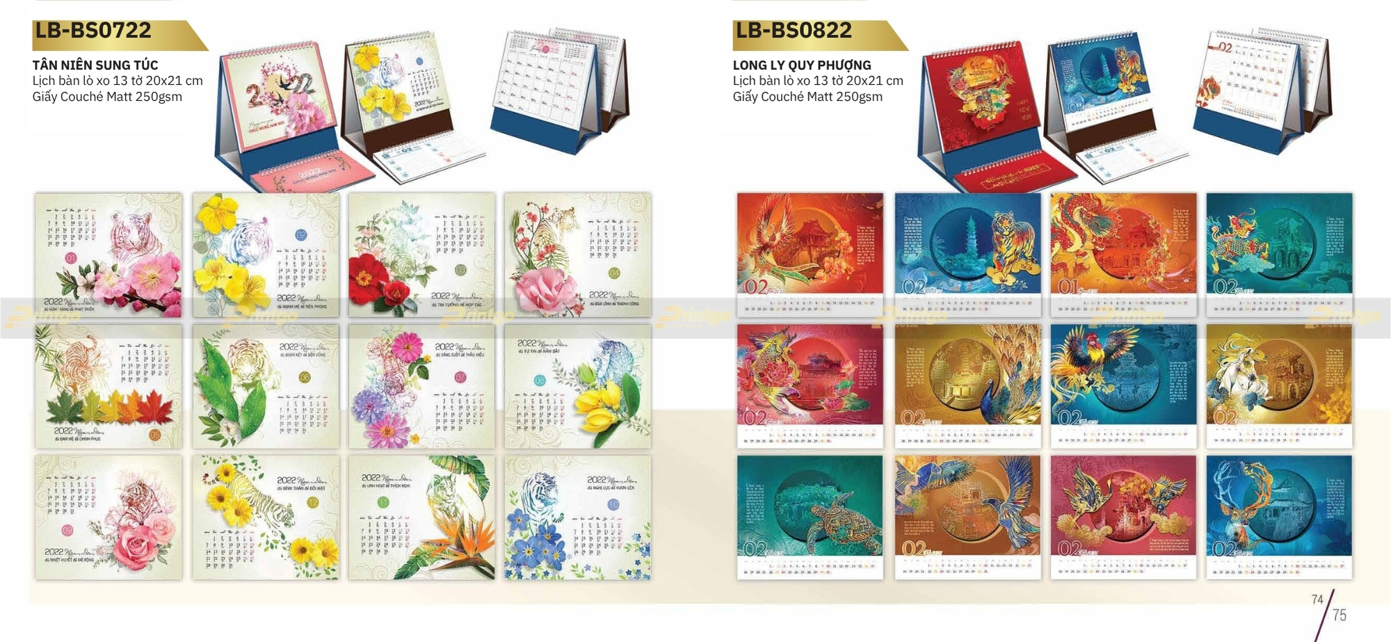 Một số mẫu thiết kế lịch để bàn chữ M độc quyền của Printgo thực hiện Một số mẫu thiết kế lịch để bàn chữ M độc quyền của Printgo thực hiện