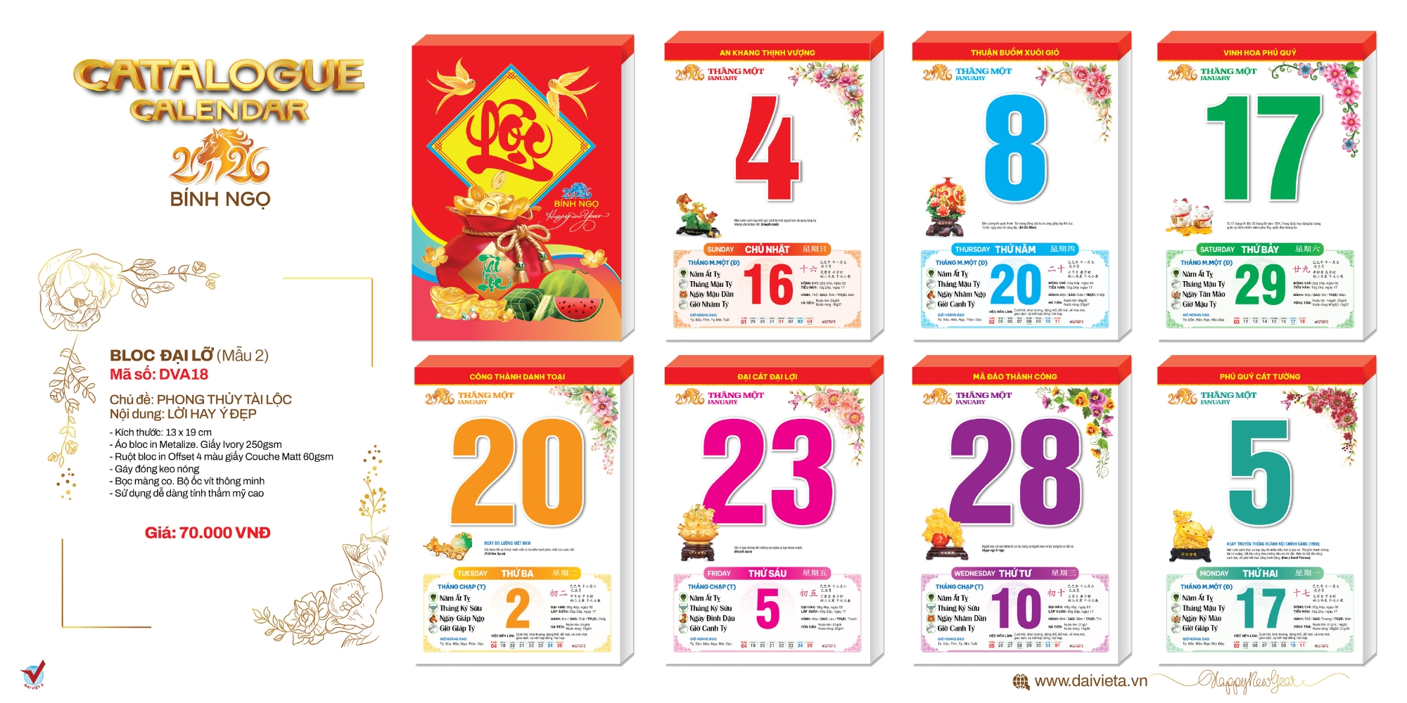 Mẫu lịch bloc độc quyền đại - lỡ - trung Mẫu lịch bloc độc quyền đại - lỡ - trung