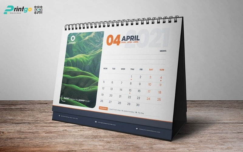 Mẫu lịch tết phong cảnh dạng lịch để bàn độc quyền Mẫu lịch tết phong cảnh dạng lịch để bàn độc quyền