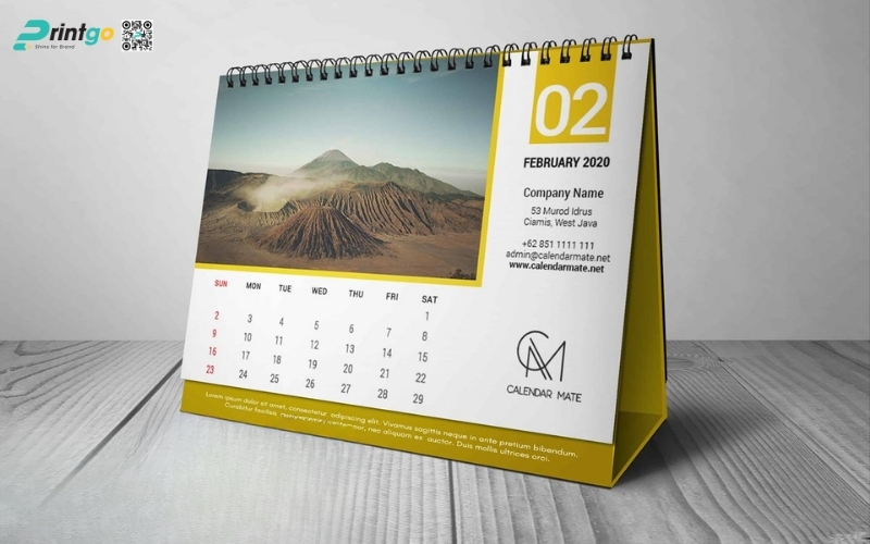 Mẫu lịch tết phong cảnh dạng lịch để bàn độc quyền Mẫu lịch tết phong cảnh dạng lịch để bàn độc quyền