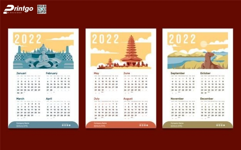 Mẫu lịch tết phong cảnh dạng lịch treo tường độc quyền Mẫu lịch tết phong cảnh dạng lịch treo tường độc quyền