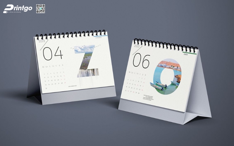 Một số phụ kiện đi kèm lịch để bàn chữ A Một số phụ kiện đi kèm lịch để bàn chữ A