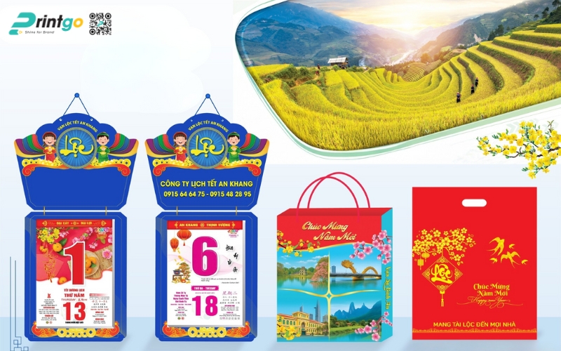 Phụ kiện đi kèm mẫu lịch bloc độc quyền Phụ kiện đi kèm mẫu lịch bloc độc quyền